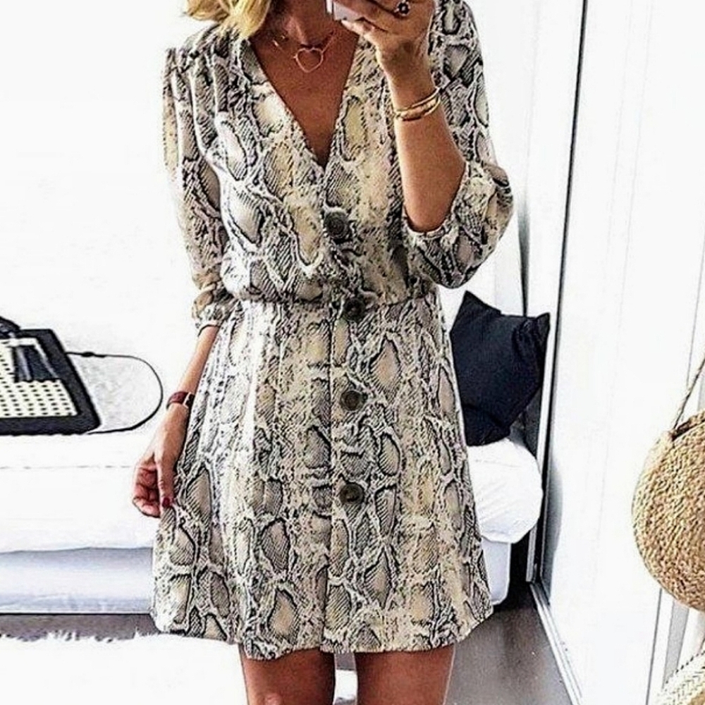 ZARA animal print dress - Picture 7 of 7